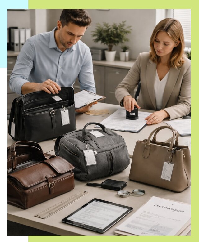 Сертификация сумок в Верхней Пышме от 7695 руб. | Алешин-Врх