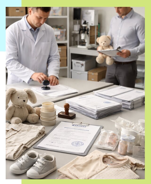 Сертификация детских товаров в Верхней Пышме от 15390 р. | Алешин-Врх