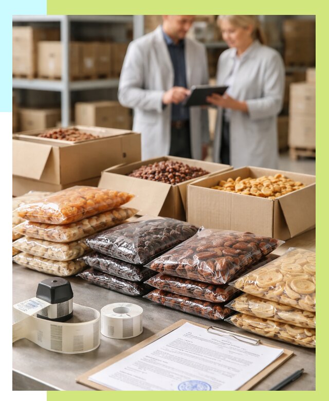 Сертификация сухофруктов в Верхней Пышме от 12312 р. | Алешин-Врх под ключ