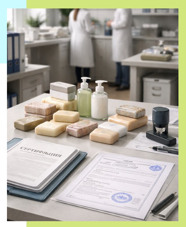 Сертификация мыла и сертификат на мыло в Верхней Пышме от 12312 | Алешин-Врх