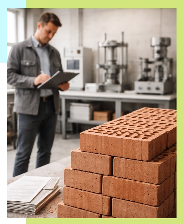 Сертификация кирпича в Верхней Пышме от 15390 р. | Алешин-Врх под ключ