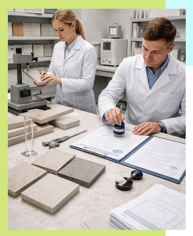 Сертификация плитки и керамики в Верхней Пышме с документами