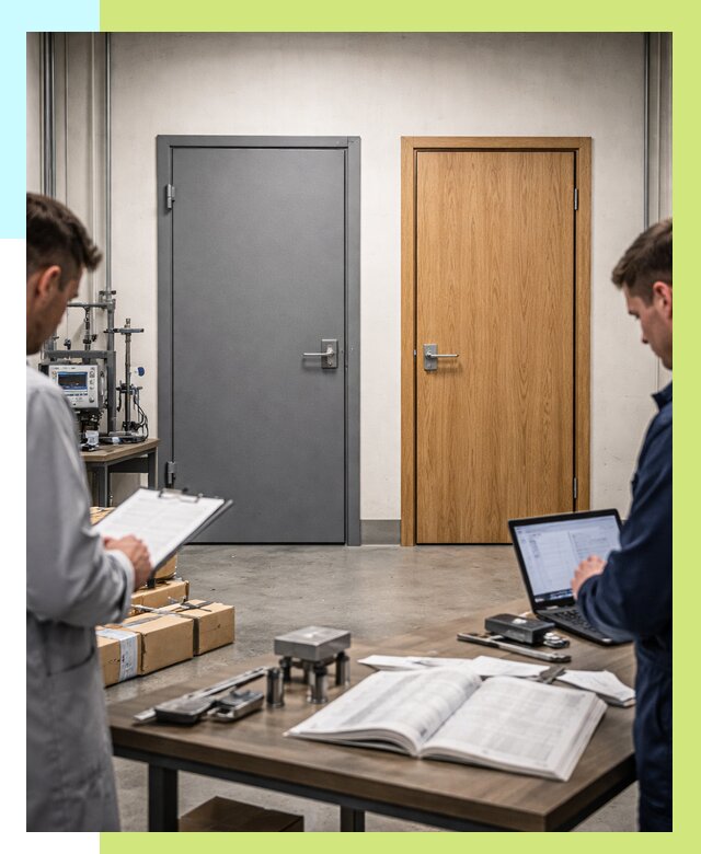 Сертификация дверей в Верхней Пышме от 8208 р. под ключ | Алешин-Врх