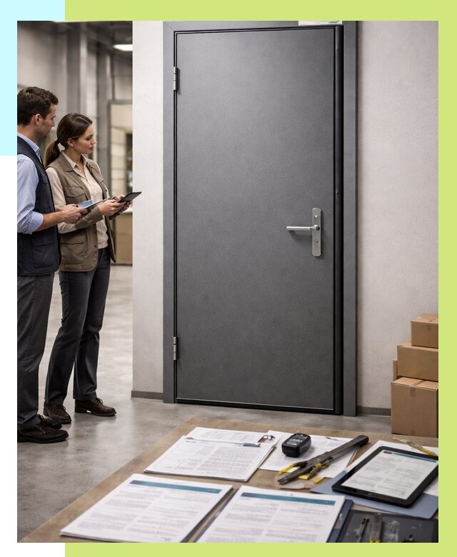 Сертификация противопожарных дверей в Верхней Пышме от 9234 р. | Алешин-Врх