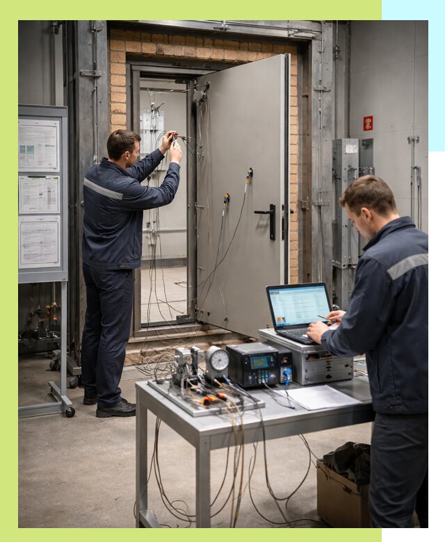 Сертификация противопожарных дверей в Верхней Пышме по ГОСТ и ТР