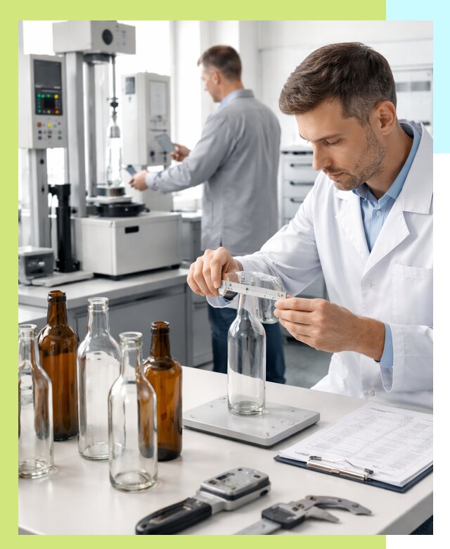 Сертификация стеклянных бутылок и сопутствующей упаковки в Верхней Пышме