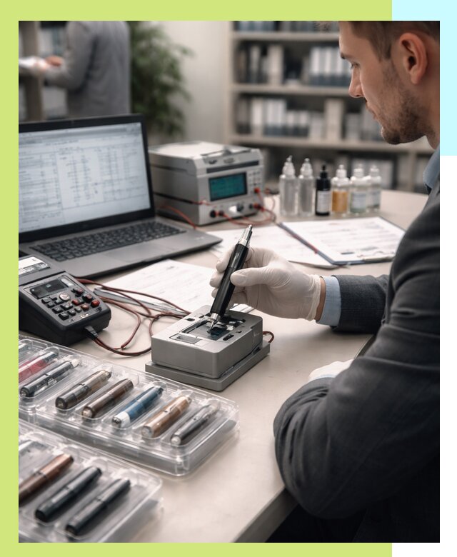 Сертификация электронных сигарет и вейпов в Верхней Пышме