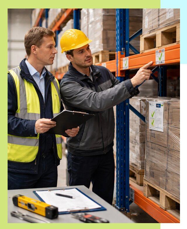 Сертификация стеллажей и складского оборудования в Верхней Пышме
