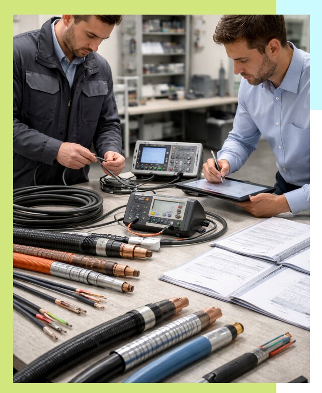 Сертификация кабеля и электропроводки в Верхней Пышме под ключ