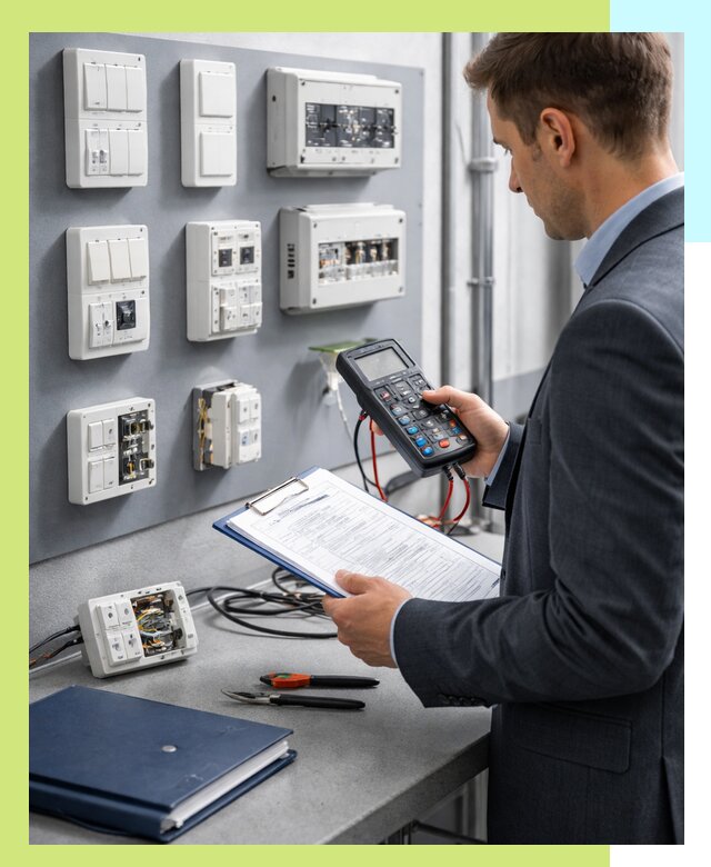 Сертификация электрических и автоматических выключателей в Верхней Пышме