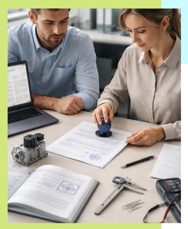 Выдача паспорта изделия и техническая экспертиза продукции в Верхней Пышме