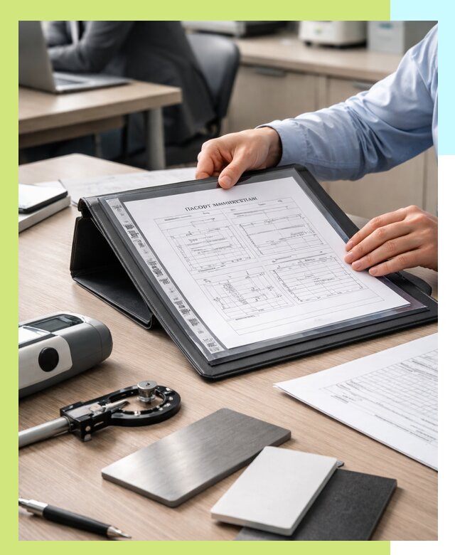 Оформление паспорта материала для продукции в Верхней Пышме