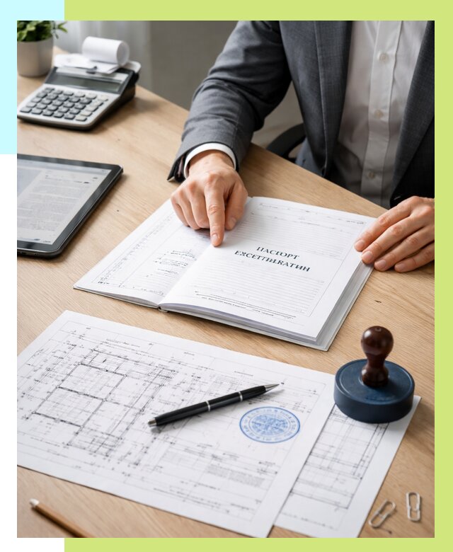 Паспорт эксплуатации в Верхней Пышме под ключ от 4617 р. Алешин-Врх