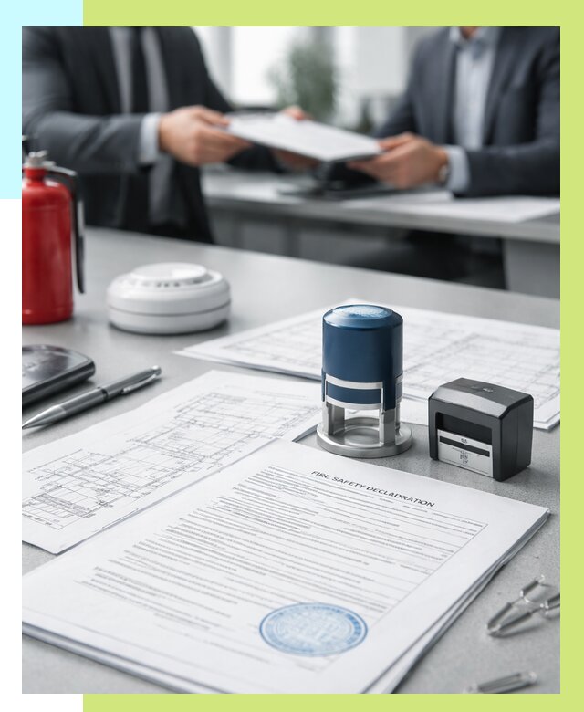 Декларация пожарной безопасности в Верхней Пышме от 8208 р. | Алешин-Врх