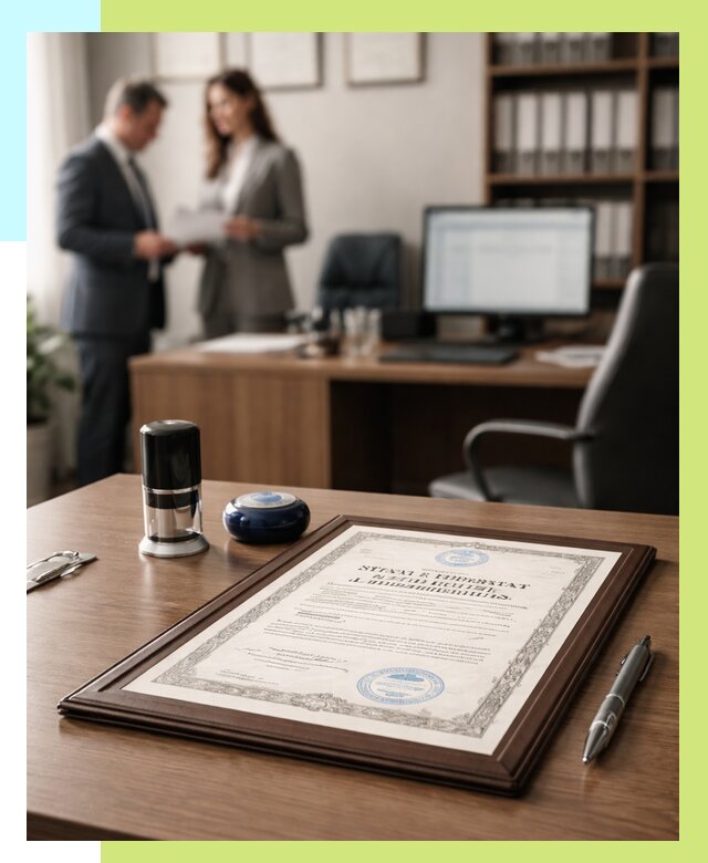 Свидетельство о регистрации продукции в Верхней Пышме от 9234 р.|Алешин-Врх