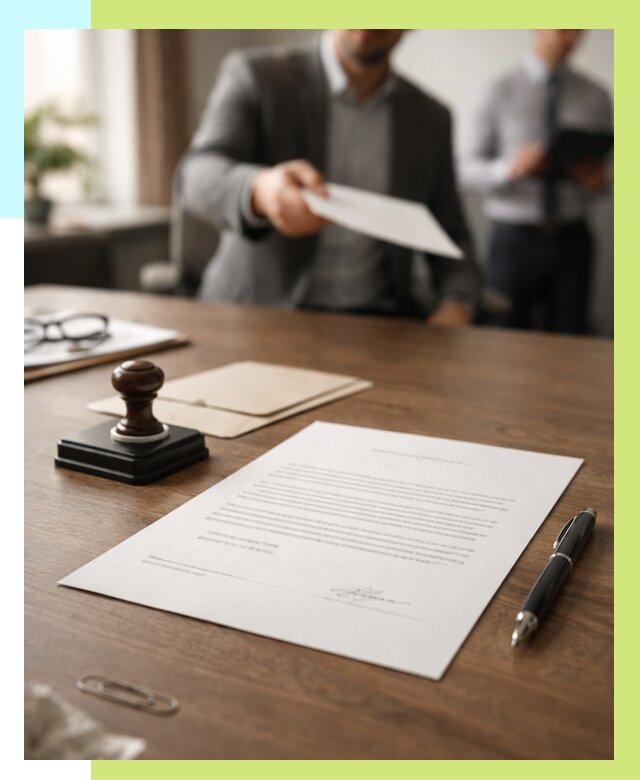 Отказное письмо по сертификации в Верхней Пышме от 3591 р. | Алешин-Врх