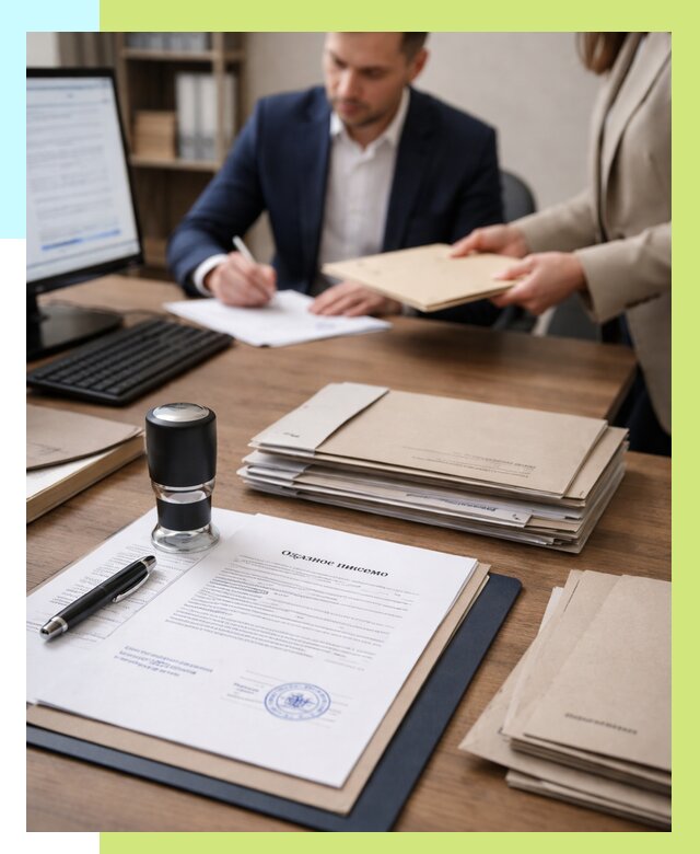 Отказное письмо для таможни в Верхней Пышме от 3078 р, Алешин-Врх