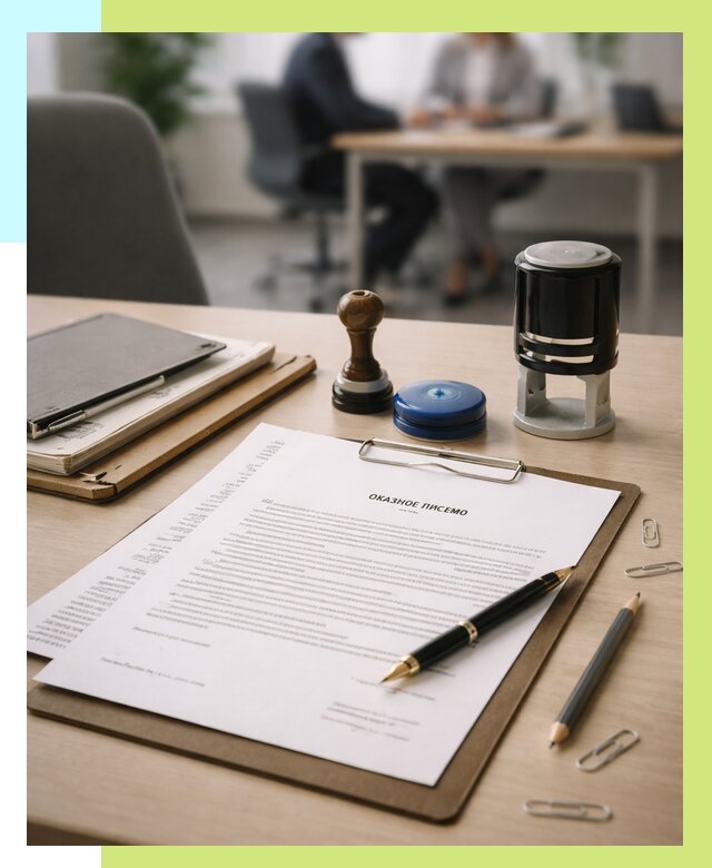 Отказное письмо для Wildberries в Верхней Пышме от 2565 р. | Алешин-Врх