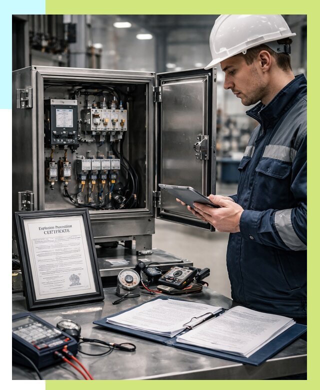 Сертификат взрывозащиты в Верхней Пышме от 46170 р. | Алешин-Врх