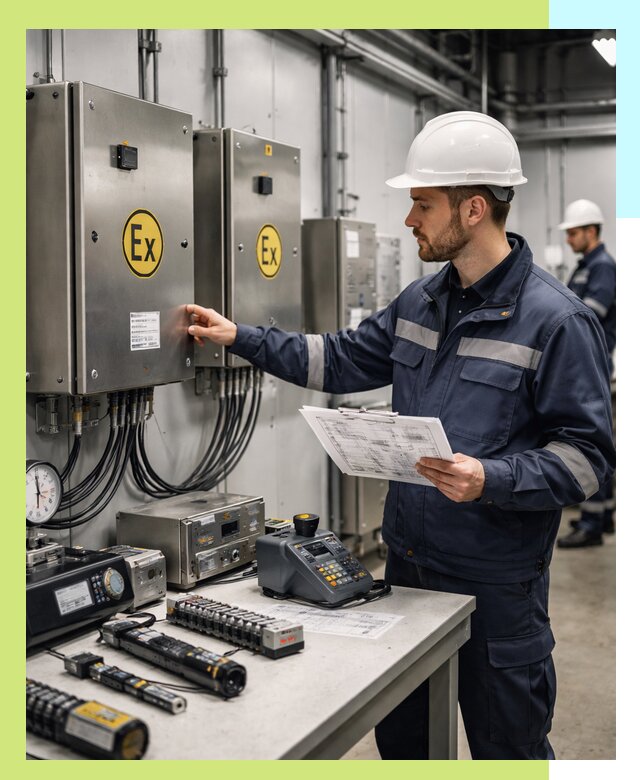 Сертификат взрывозащиты промышленного оборудования в Верхней Пышме