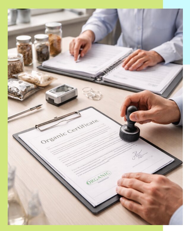 Получение органик сертификата для продукции в Верхней Пышме