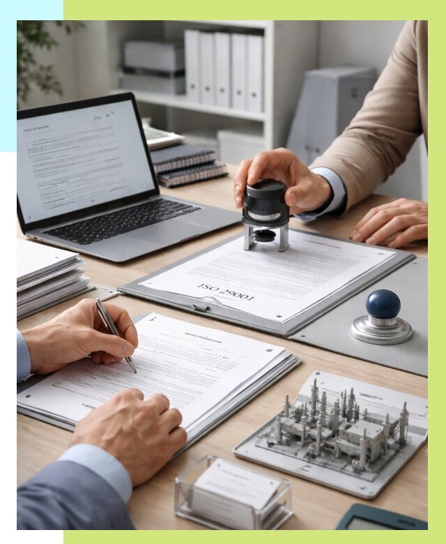 Сертификат ISO 29001 в Верхней Пышме под ключ от 76950 р. | Алешин-Врх