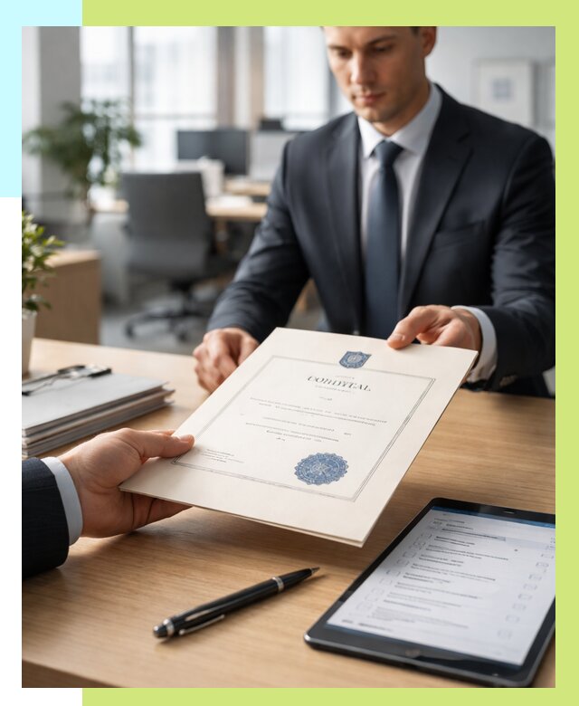 Сертификат ISO 30301 в Верхней Пышме от 35910 р. | Алешин-Врх - под ключ