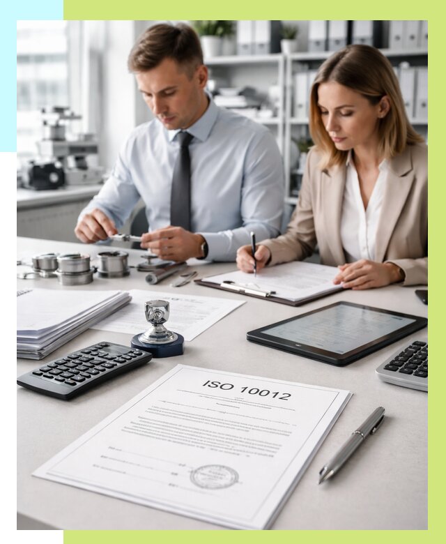 Сертификат ISO 10012 в Верхней Пышме от 25650 р. — Алешин-Врх