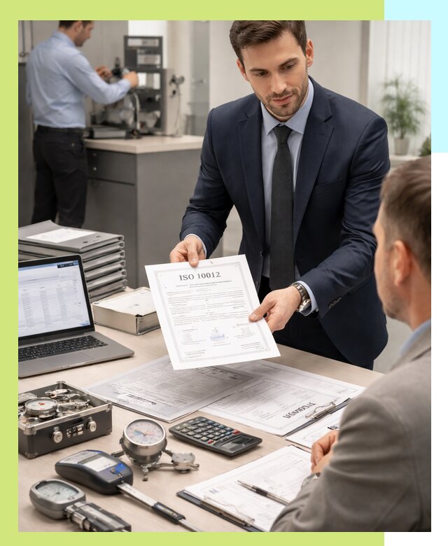 Выдача сертификата ISO 10012 по требованиям метрологии в Верхней Пышме