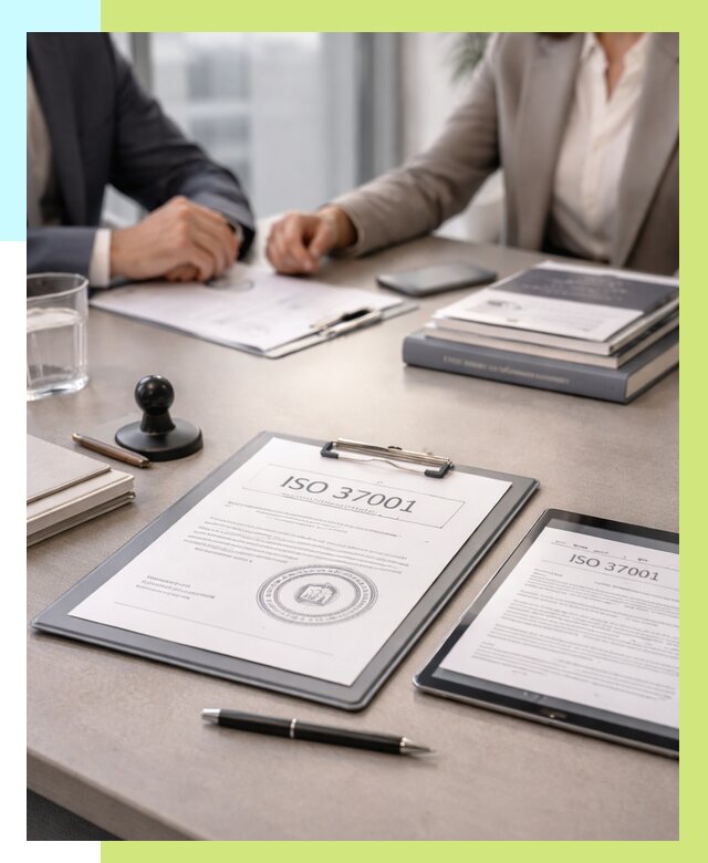 Сертификат ISO 37001 в Верхней Пышме оформить от 123120 р. Алешин-Врх