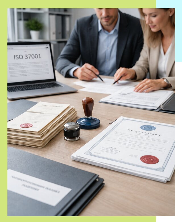 Получение сертификата ISO 37001 по системе борьбы с коррупцией в Верхней Пышме